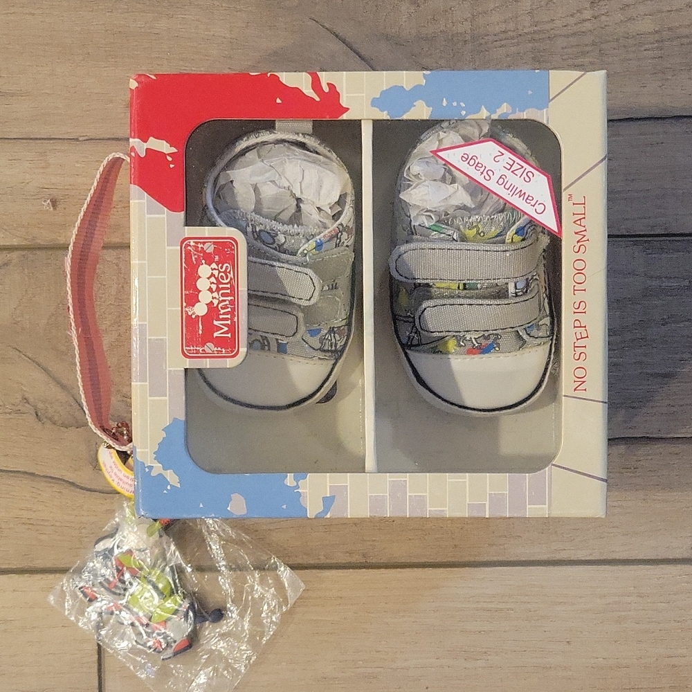 Minnies Crawling Stage Shoe Size 2 (3-6 Months) - NWT